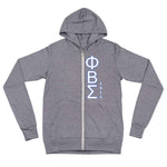 Phi Beta Sigma Lightweight - Men's zip hoodie
