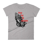 Praying Hands - Women's short sleeve t-shirt