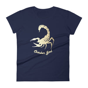 Scorpio - October Girl - Women's short sleeve t-shirt