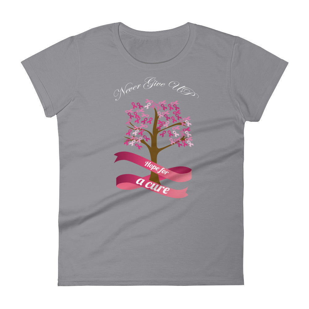 BCA - Never Give Up - Women's short sleeve t-shirt
