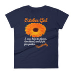 Calendula - October Girl - Women's short sleeve t-shirt