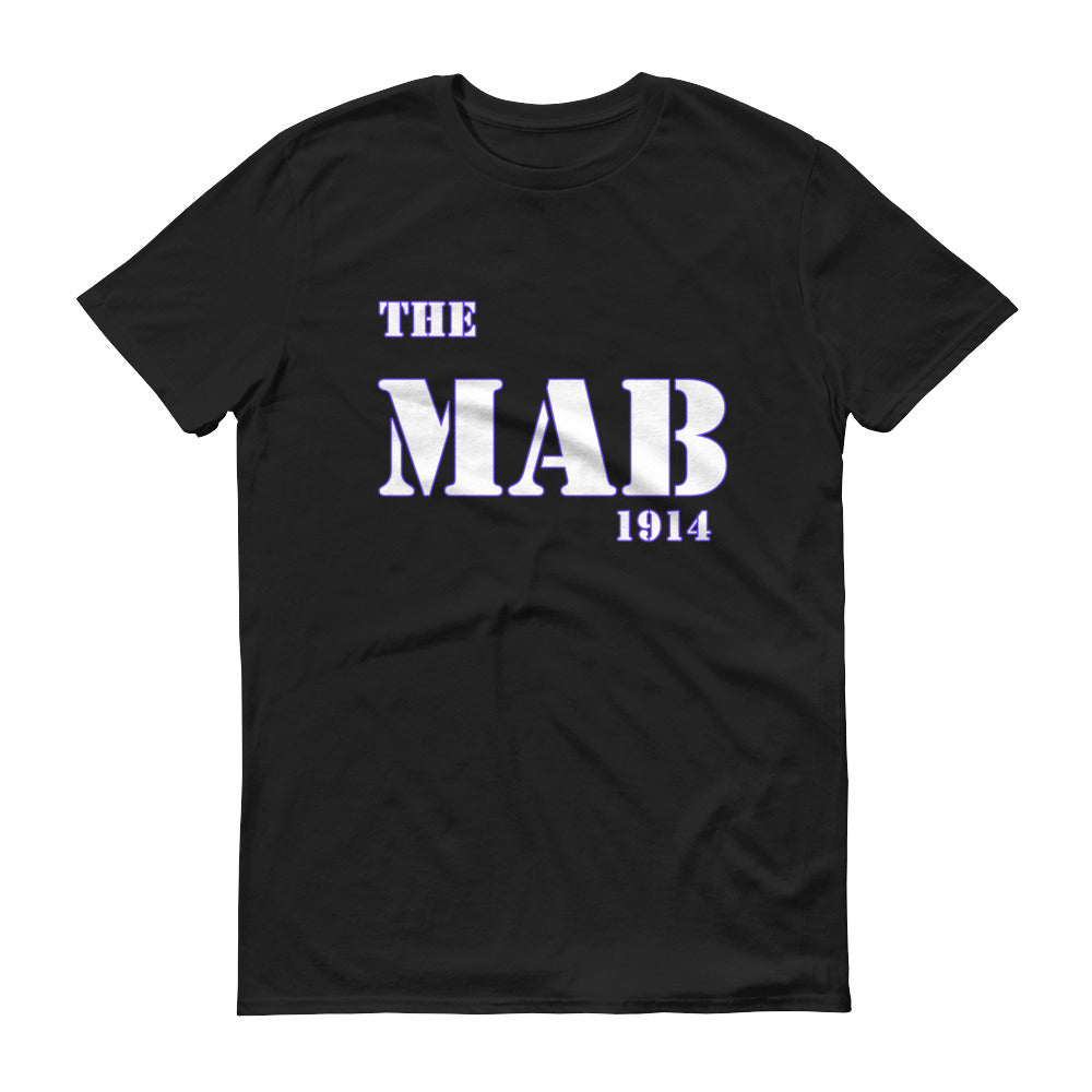 Phi Beta Sigma - The MAB - Blue Outline - Men's Short-Sleeve T-Shirt