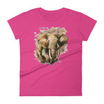 Wild Elephant- Women's short sleeve t-shirt