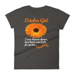 Calendula - October Girl - Women's short sleeve t-shirt
