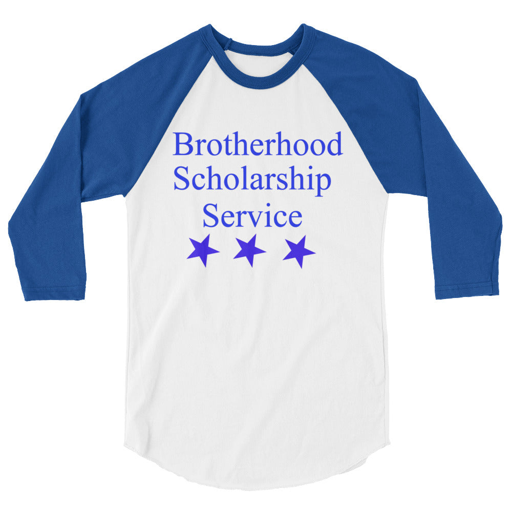 Phi Beta Sigma - BSS - 3/4 sleeve raglan shirt