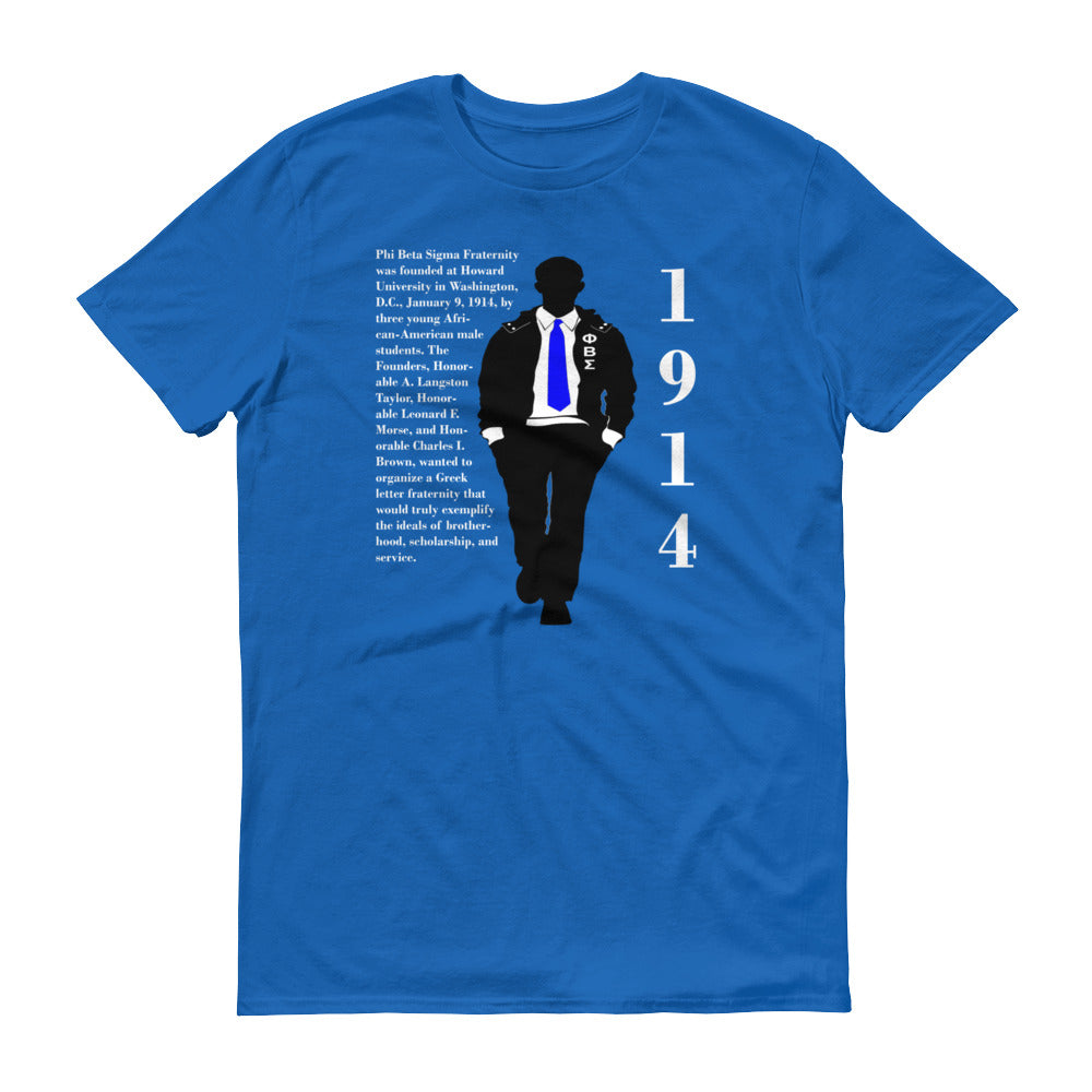 Phi Beta Sigma History - Short-Sleeve T-Shirt